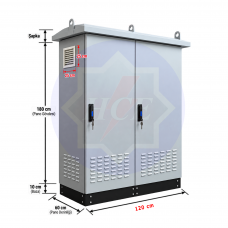 (A11) 250KVA / 3*400A Harici Tip Sayaç + Dağıtım + SVC Kompanzasyon sistemli, montajlı pano