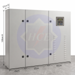 (A13) 35KW SVC - 3*80A Sayaç + Dağıtım + Kompanzasyon sistemli montajlı pano