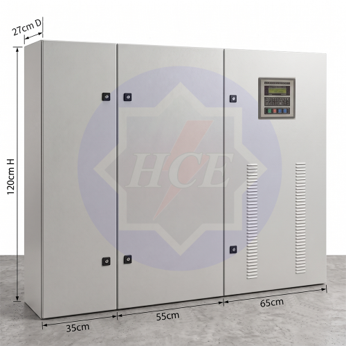 (A13) 35KW SVC - 3*80A Sayaç + Dağıtım + Kompanzasyon sistemli montajlı pano